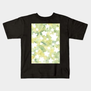 Spring Yellow and Green Meeples Kids T-Shirt